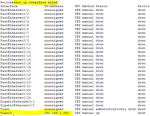 Cisco Switch Vlan IP Verme | BilgiALNET